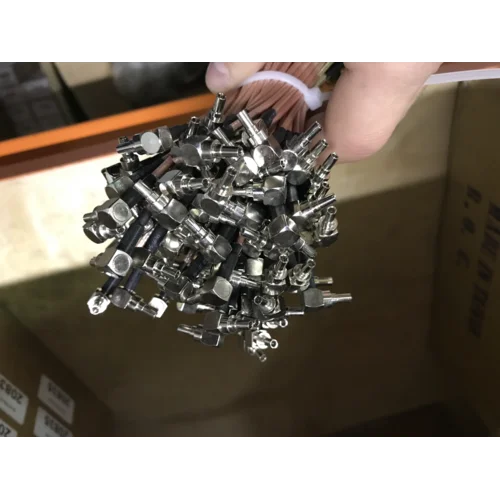 Кабельная сборка 0.15M RG-316U CRC9male(121L) SMAfemale с гайкой(S-231L GGT)